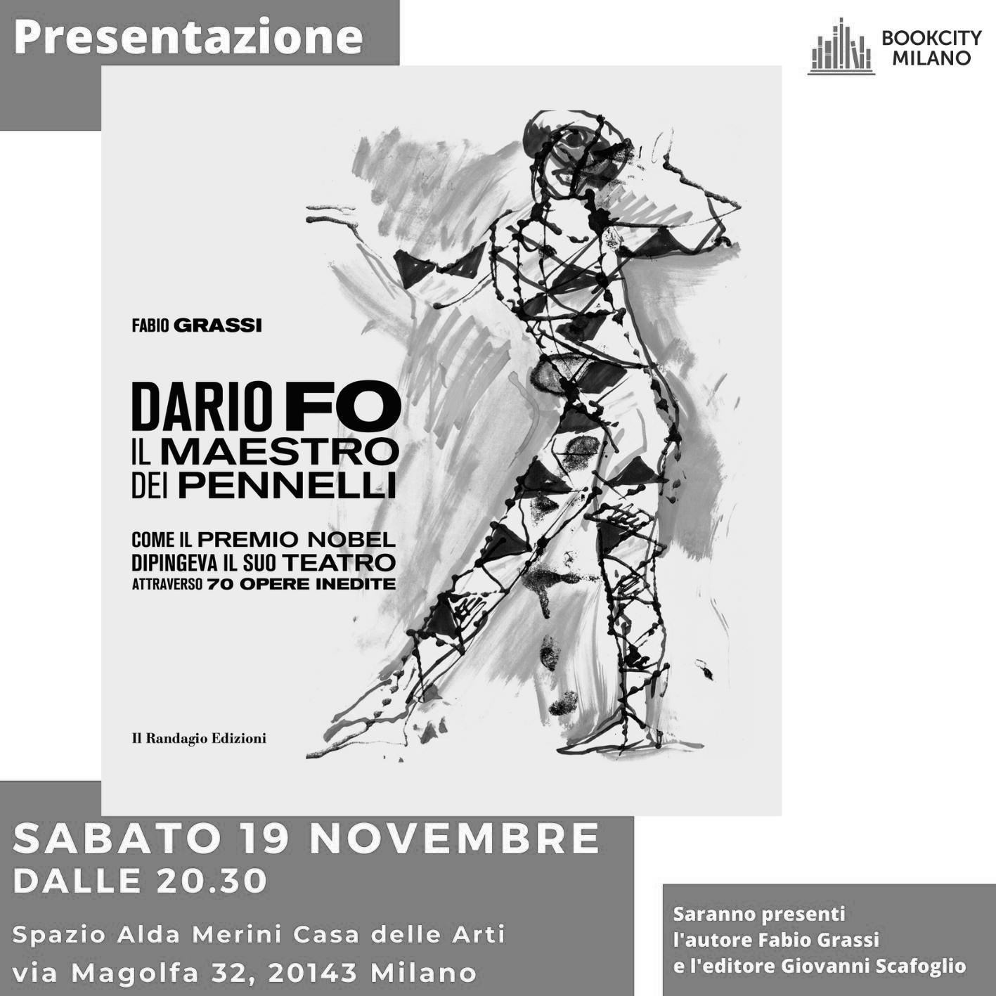 Dario Fo, Il Maestro dei Pennelli” ospite allo Spazio Alda Merini